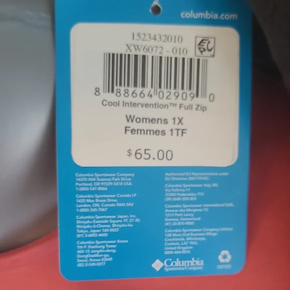 Columbia Black Full-Zip Women's Fleece Jacket - Picture 5 of 5